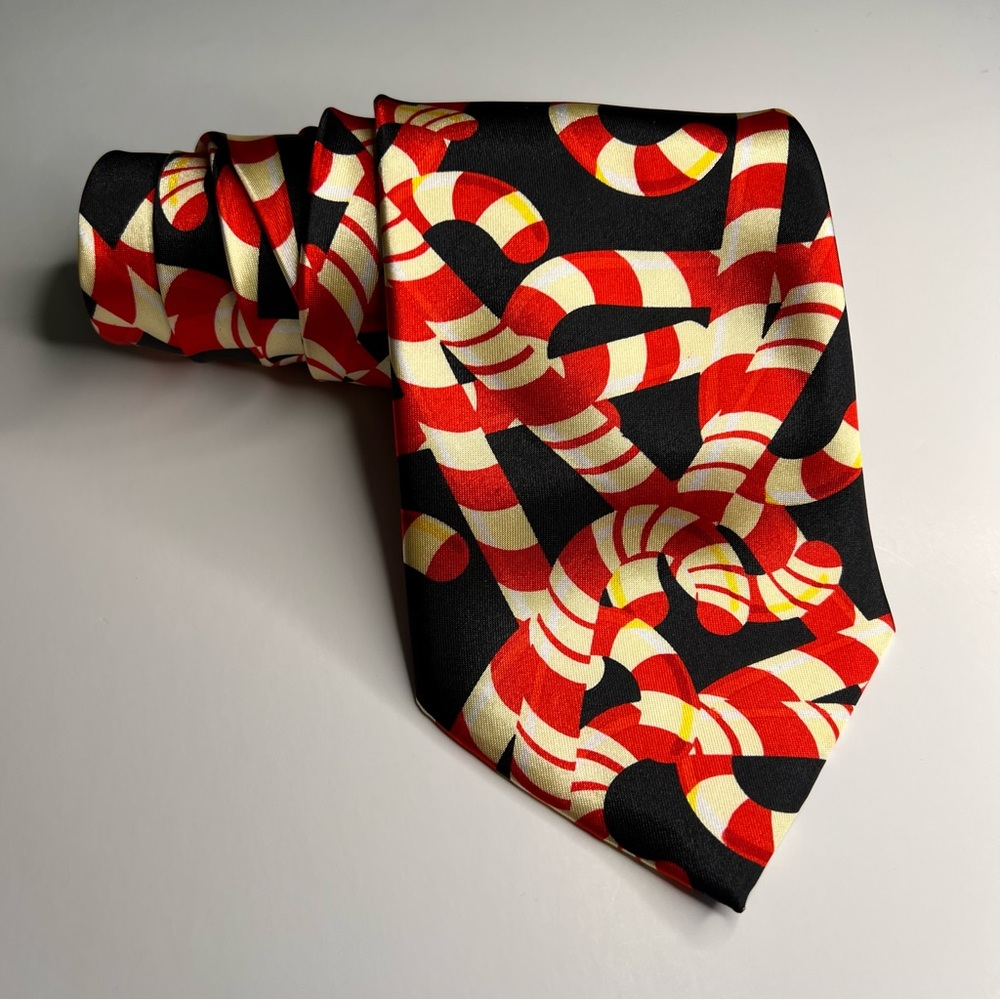 Gospitality- Candy Cane Neck Tie-Excellent Condition